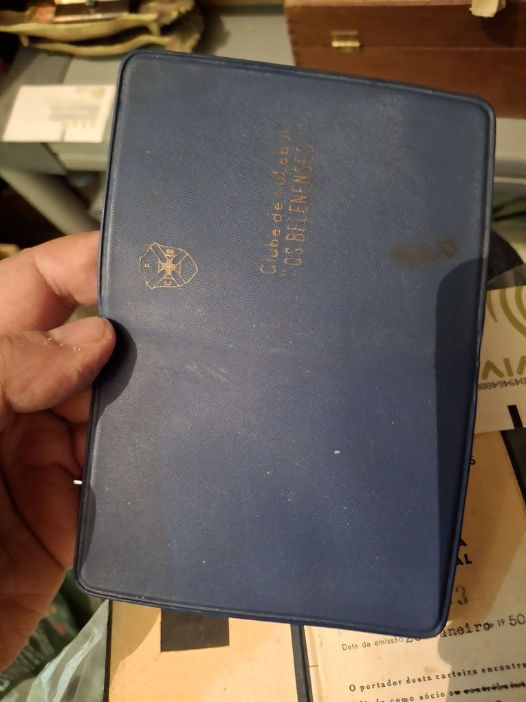 Cartão sócio  os Belenenaes ano 1957