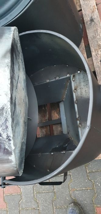 Parnik węglowy malowany, ocynkowany Nowy.