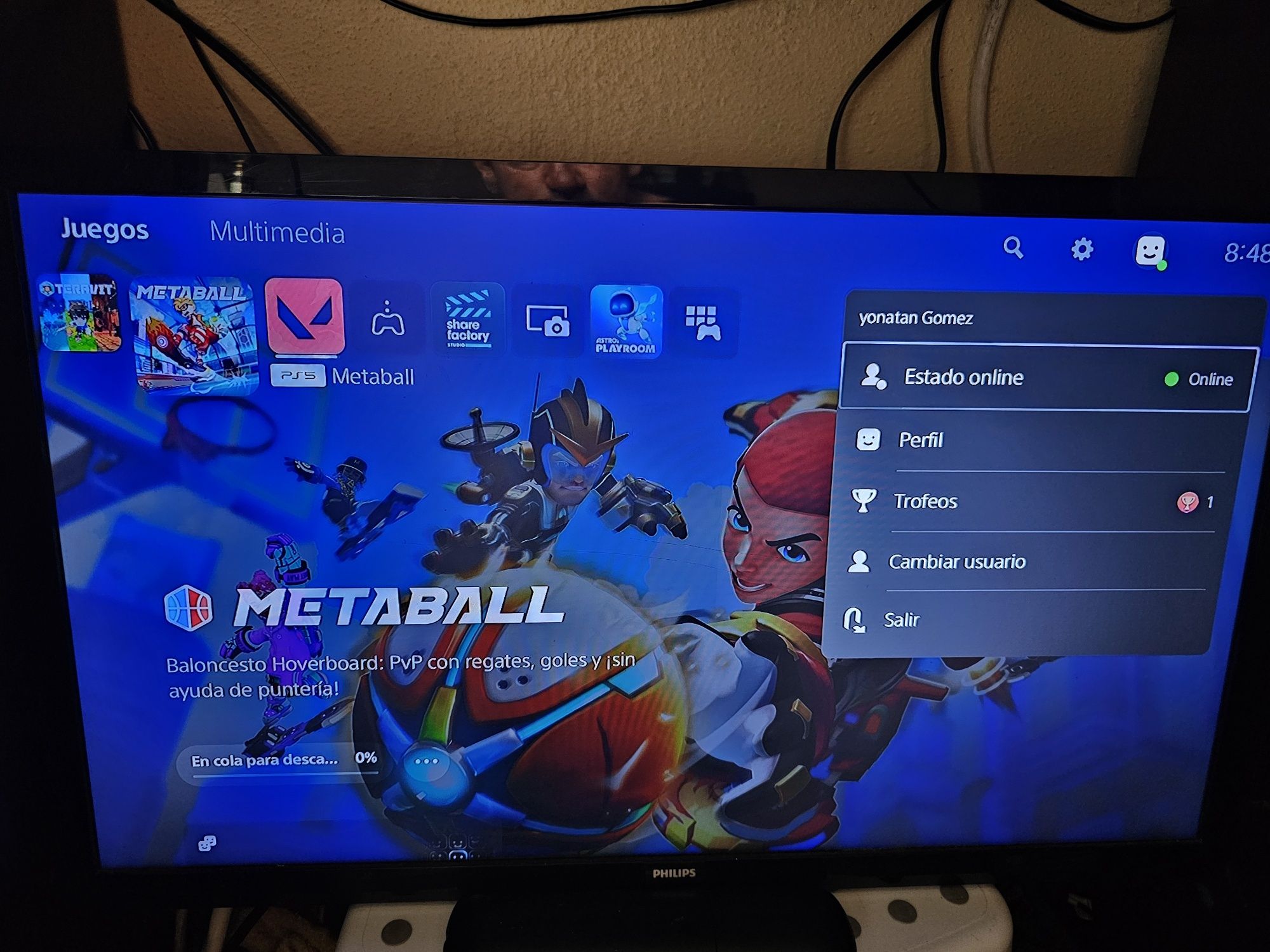 Vendo PS5 1tb impecável