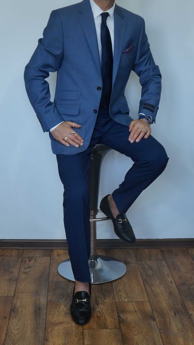 Marynarka Nowa Ted Baker Wełna Rozmiar 40(L-XL) Kolor Granatowy