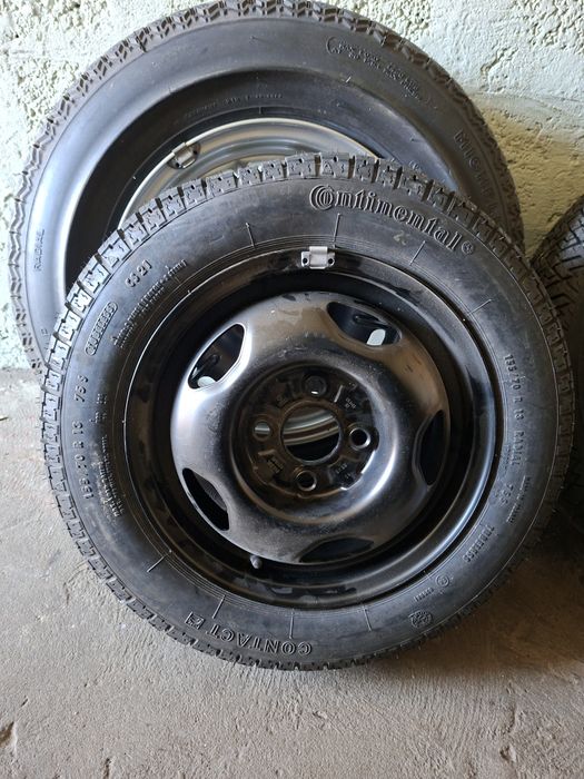 Nowa Felga 13 z nowa oponą continental