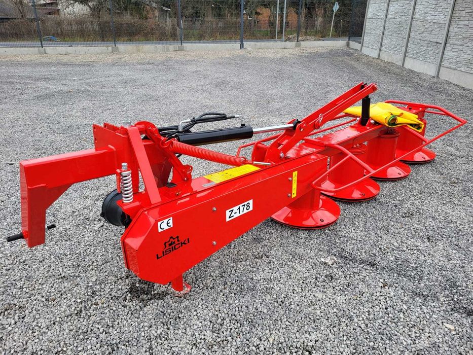 Kosiarka rotacyjna LISICKI 2,6m 4-bębnowa !od ręki! transport gratis!