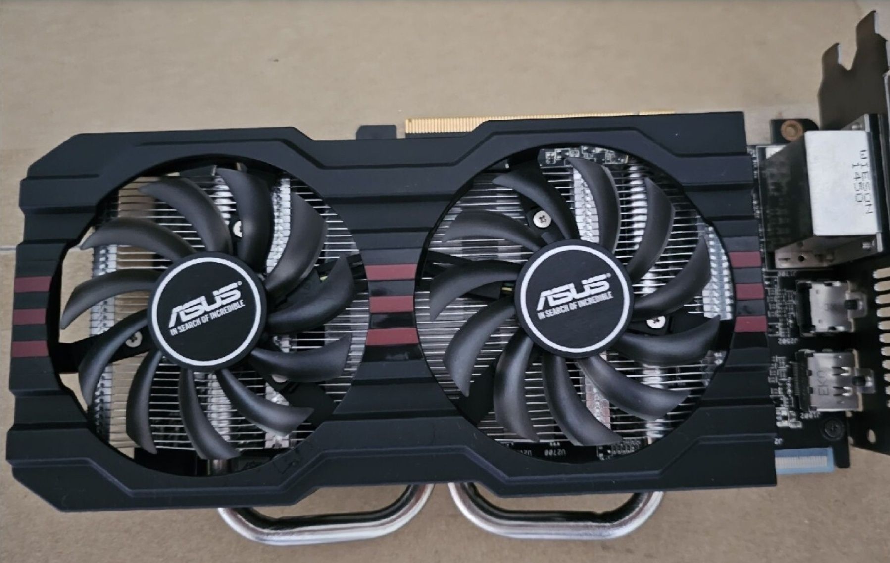 Karta graficzna Asus Radeon R7 265bit 2GB GDDR5, 100% sprawna !!