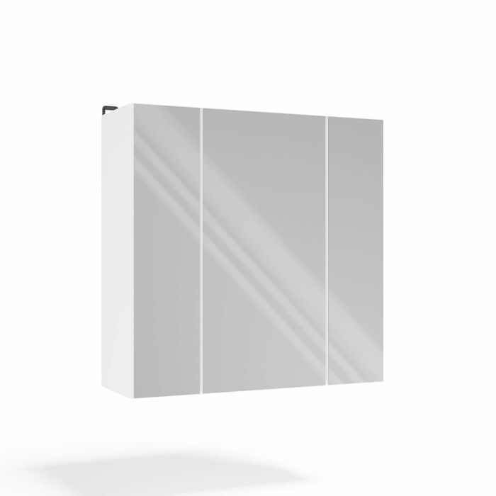 Szafka Łazienkowa POLA 3L Wisząca Z 3 Lustrami Nad Umywalkę BIAŁA