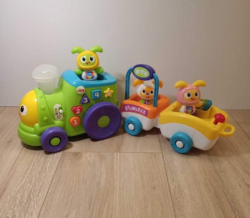 Interaktywny pociąg BeBo marki Fisher Price