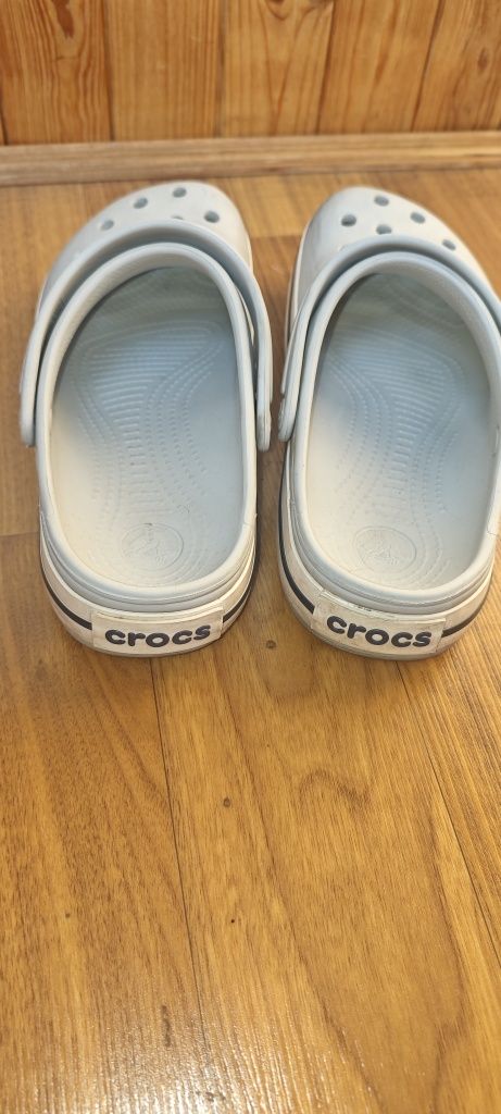 Crocs серые унисеекс, оригинал, размер m8/w10