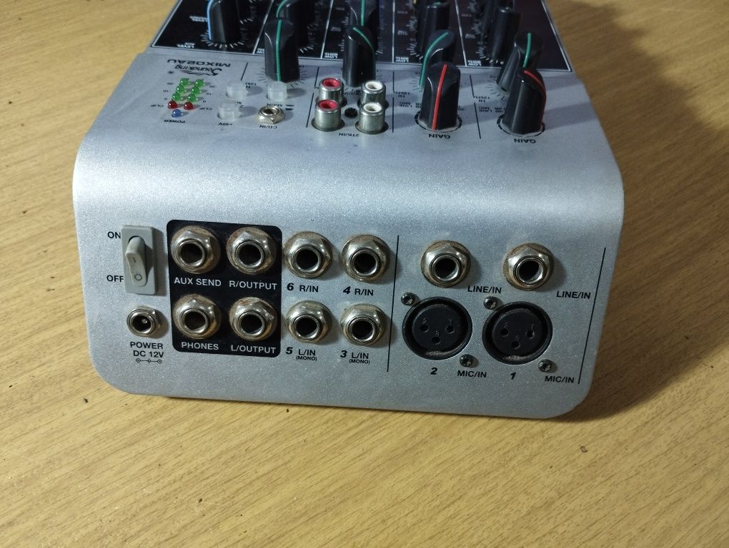 Мікшер Soundking mix02au usb-аудіоінтерфейс