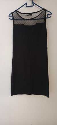 Czarna sukienka dopasowana elastyczna M