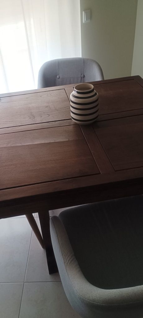 Mesa sala madeira vintage