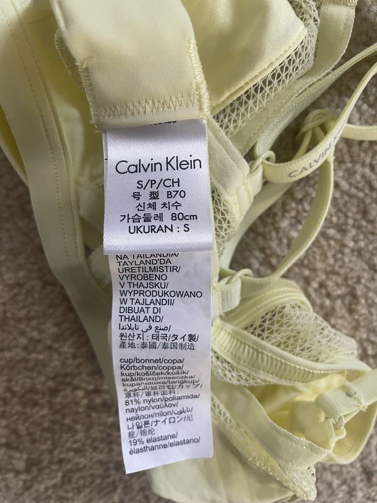 Calvin klein топ бра xs s