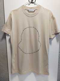 Damski t-shirt Moncler z printem L/XL