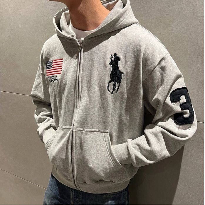 Hoodie Polo USA/Japan