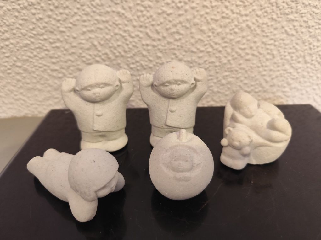 Figurki piaskowiec mar Bell Belgia vintage retro prl