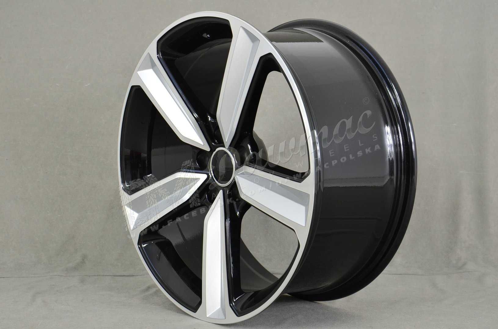 PROMOCJA! Felgi model:A009 19" 8,5J ET35 5x112 Black Silver Painted Fa