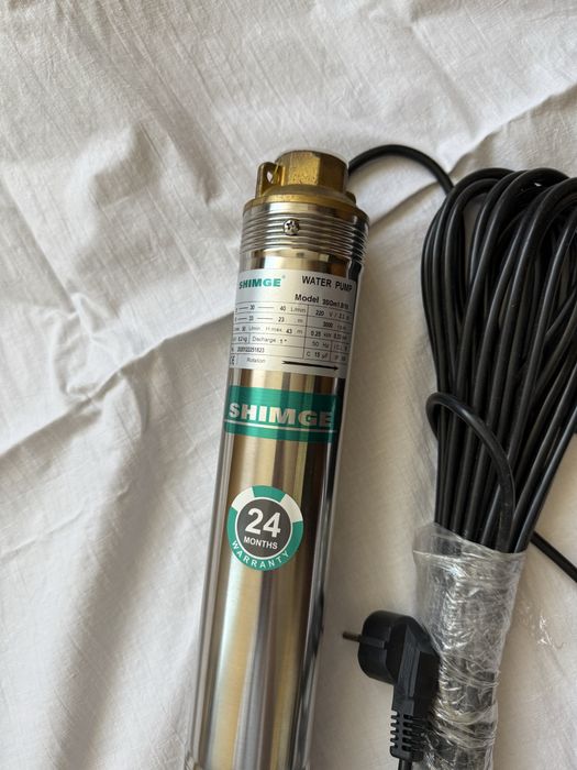 Глубинний насос для скважини скважинний shimge model 3sgm 1.8/10