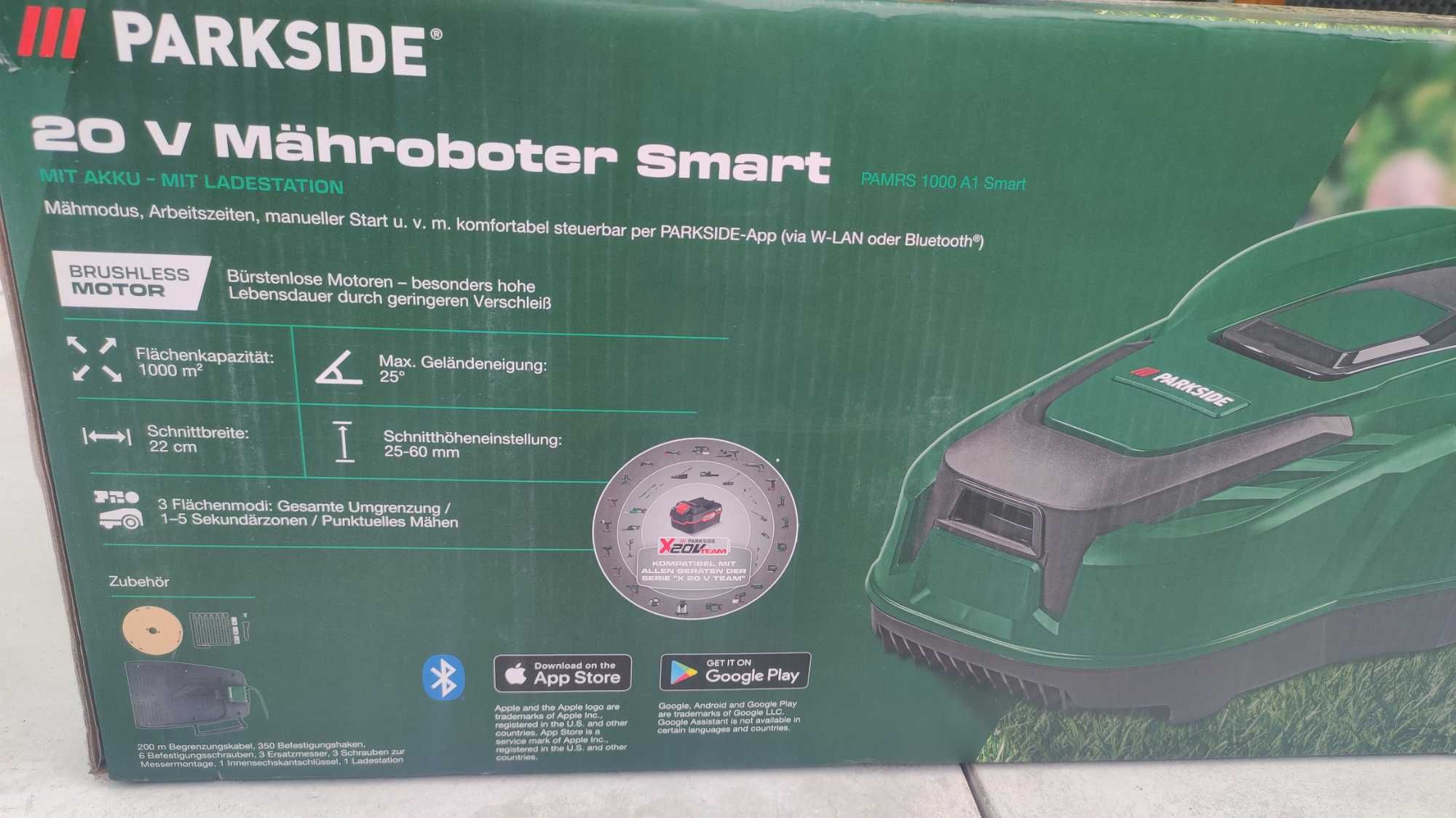 Robot Koszący Parkside PAMRS 1000 A1 NOWY!