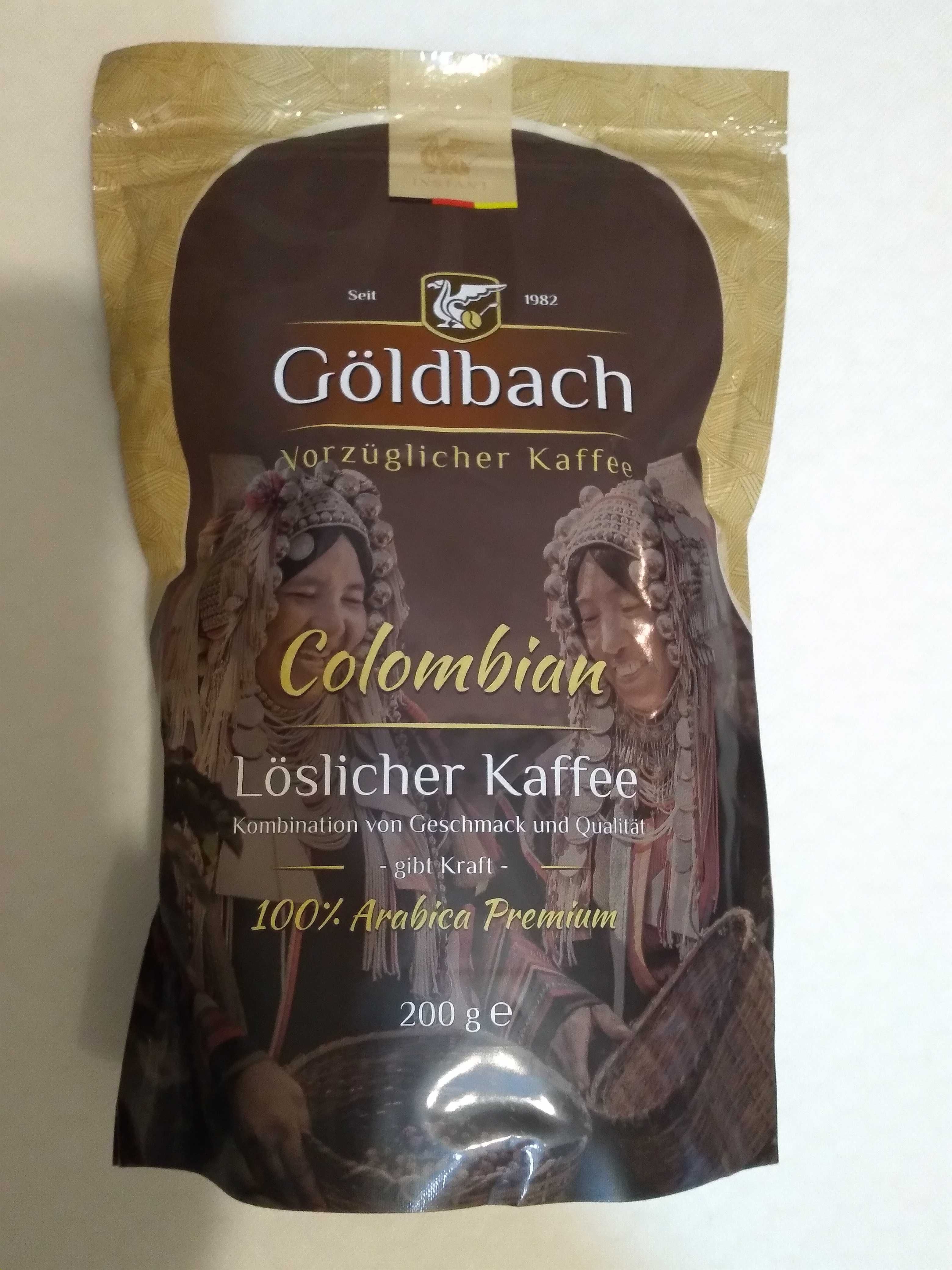 Растворимый кофе Голдбах (Goldbach Colombian) 200 г
