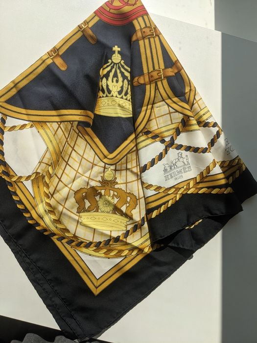 Hermes шовкова хустка шов роуль  оригінал шарф преміум бренду