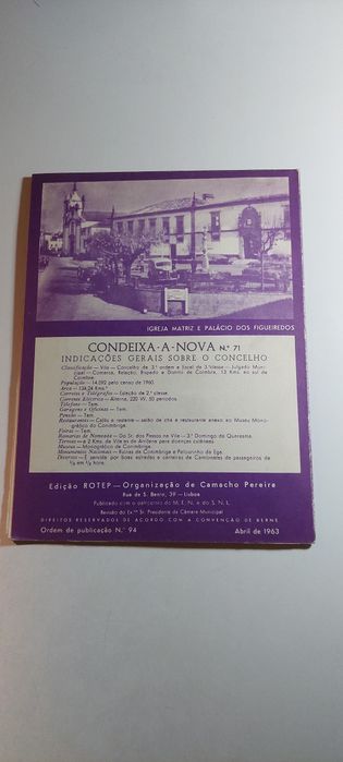 Condeixa-a-Nova - Roteiro ROTEP | Incluí Mapa Desdobrável