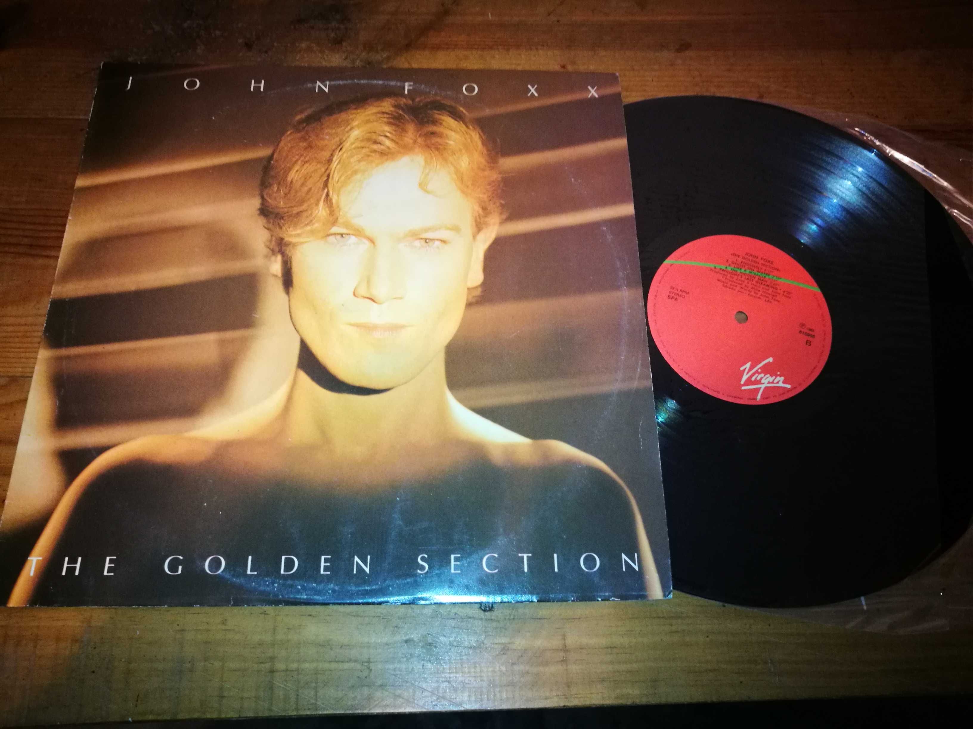 JOHN FOXX (New-Wave) - The Golden Section LP