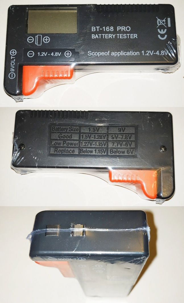 BT-168 PRO цифровой тестер батареек и аккумуляторов
