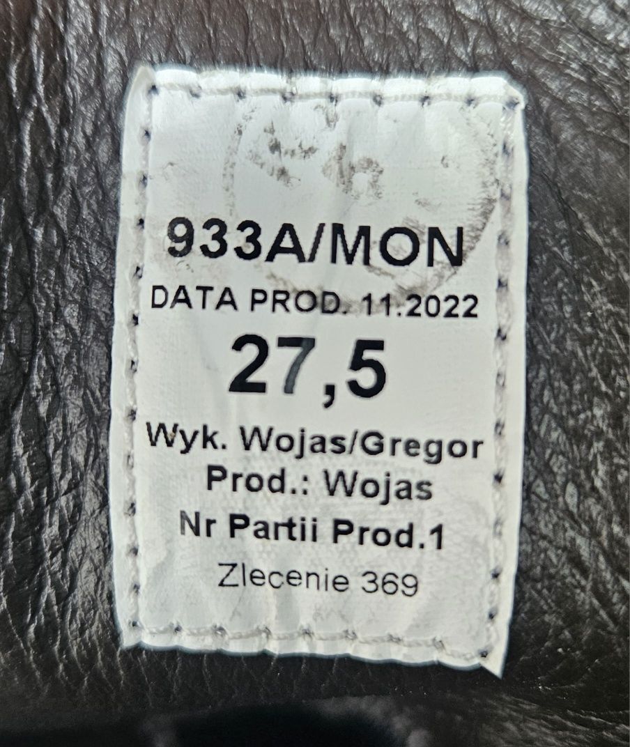 Buty 933A MON brązowe rozm.27