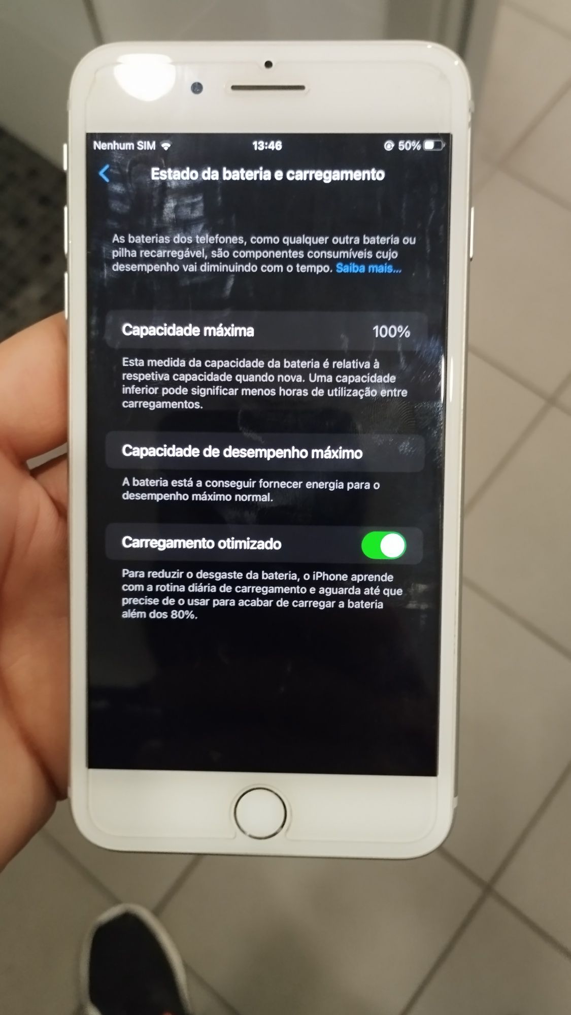 iPhone 8 plus Silver