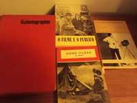 Colecção de livros antigos sobre fotografia, preço por livro.