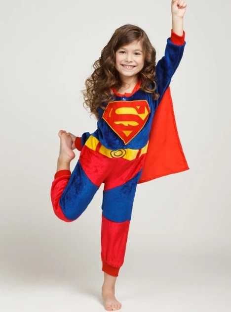 Пижама кигуруми детская для мальчика супермен