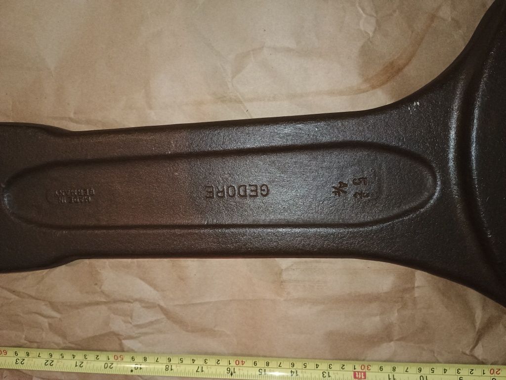Klucz płaski duży 146mm din 133 Gedore loft industrial