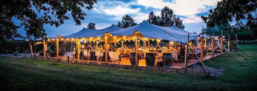 Namiot imprezowy, namiot eventowy, tent w plenerze