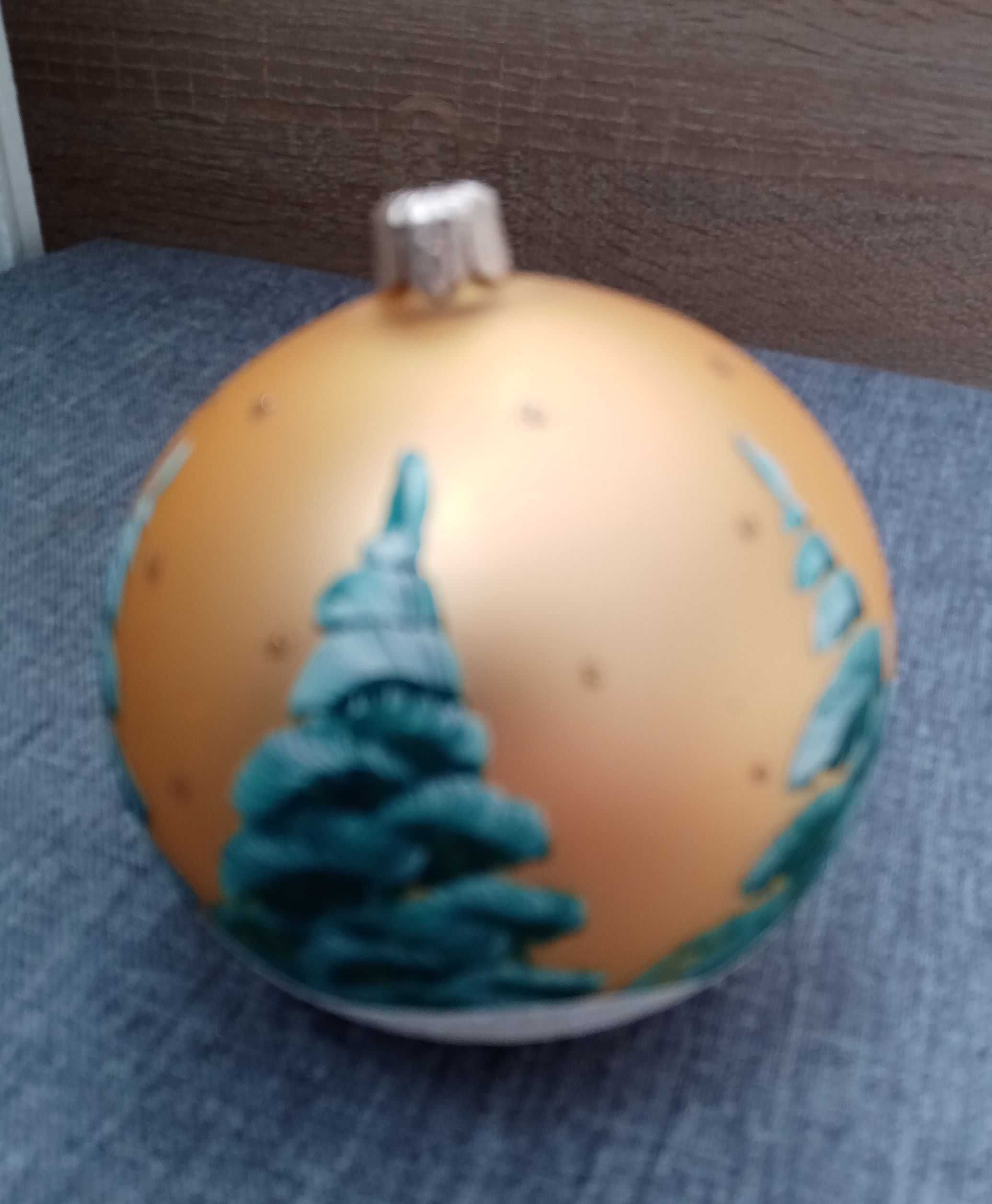 bombka choinkowa ręcznie zdobiona - renifer