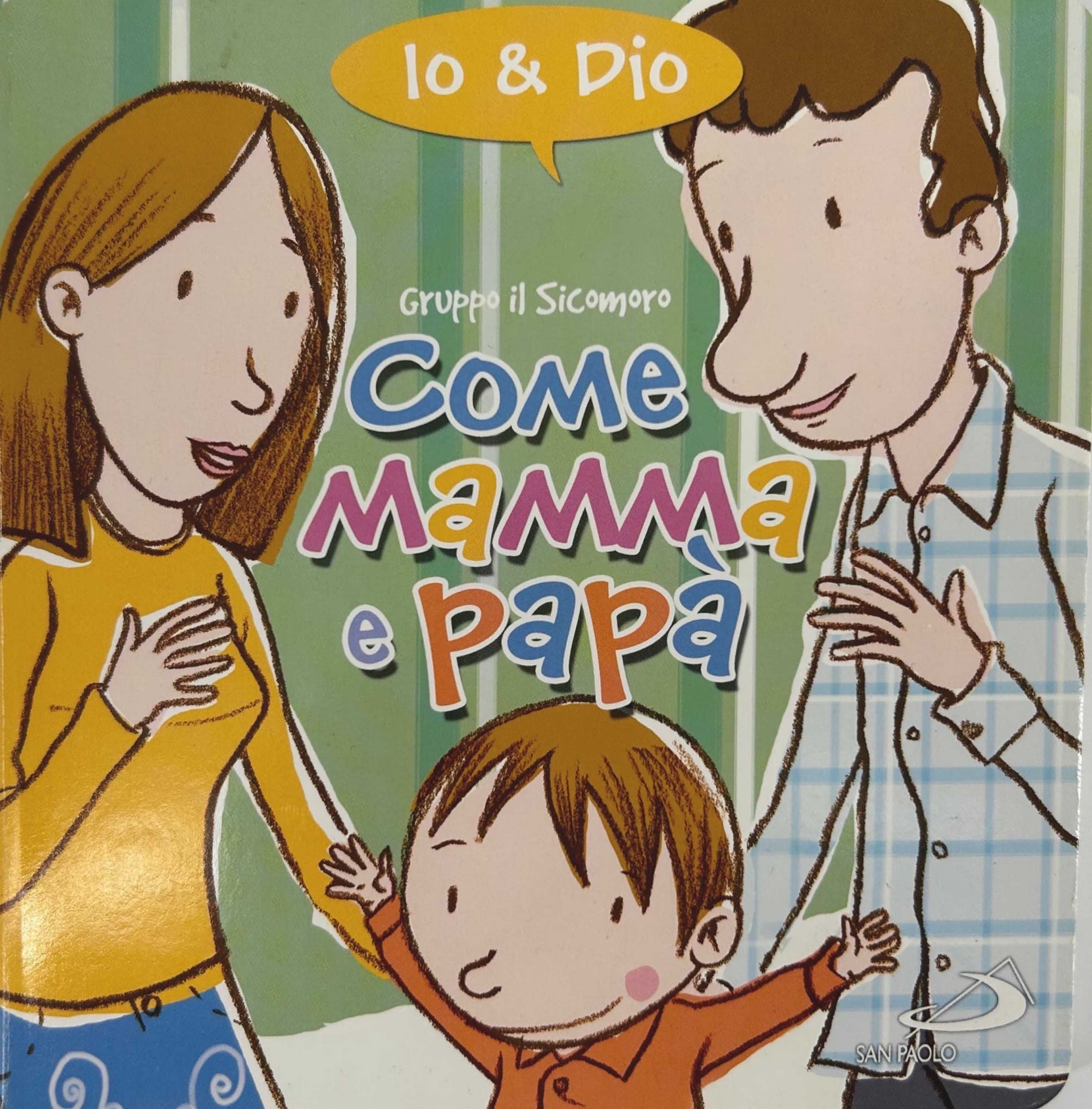 Come Mamma e Papa książeczka dla dzieci po włosku
