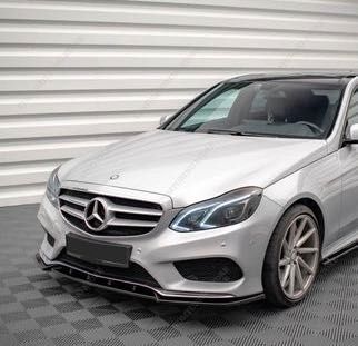 Губа на бампер сплитер Mercedes W212 W207 накладка на бампер w212 мерс