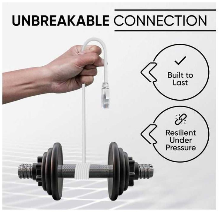 Kabel sieciowy Ethernet Cat5e RJ45 5m szary Mr. Tronic