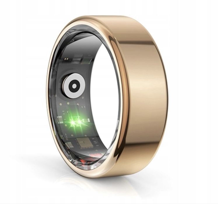 Smart RING ztoty, tetno, saturacja, monitor snu,aktywnóśc