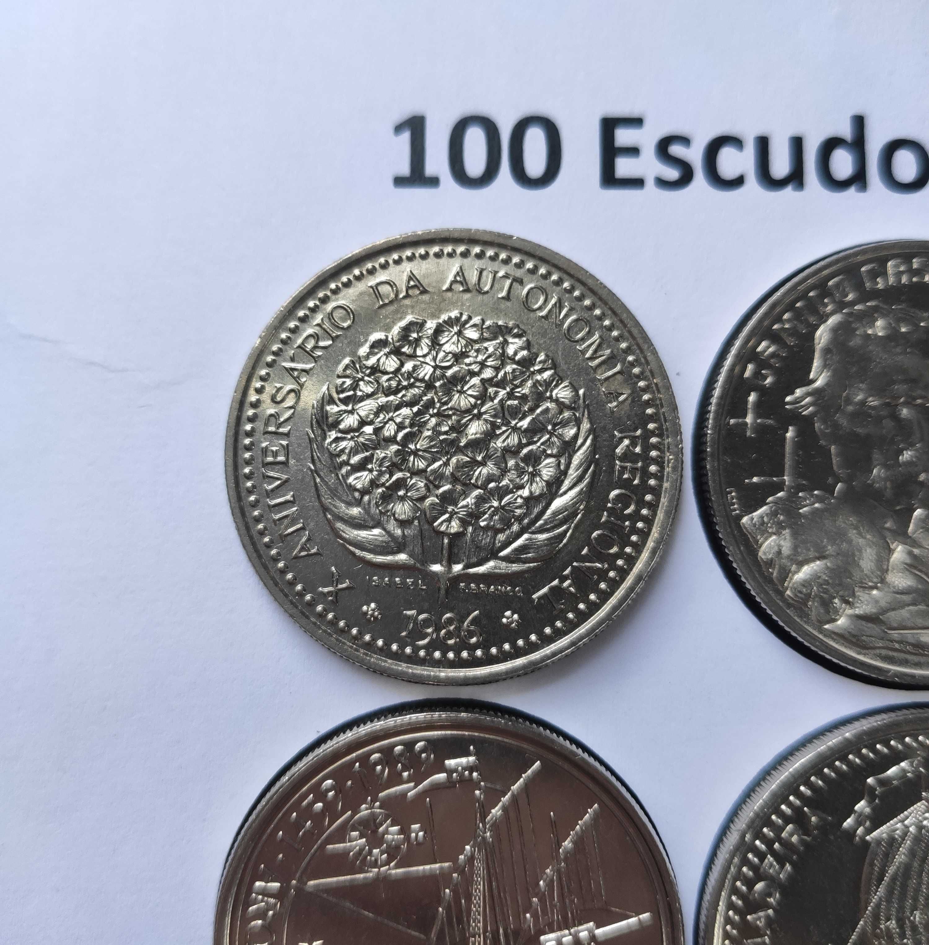 4 moedas de 100 Escudos – Várias (nº2)