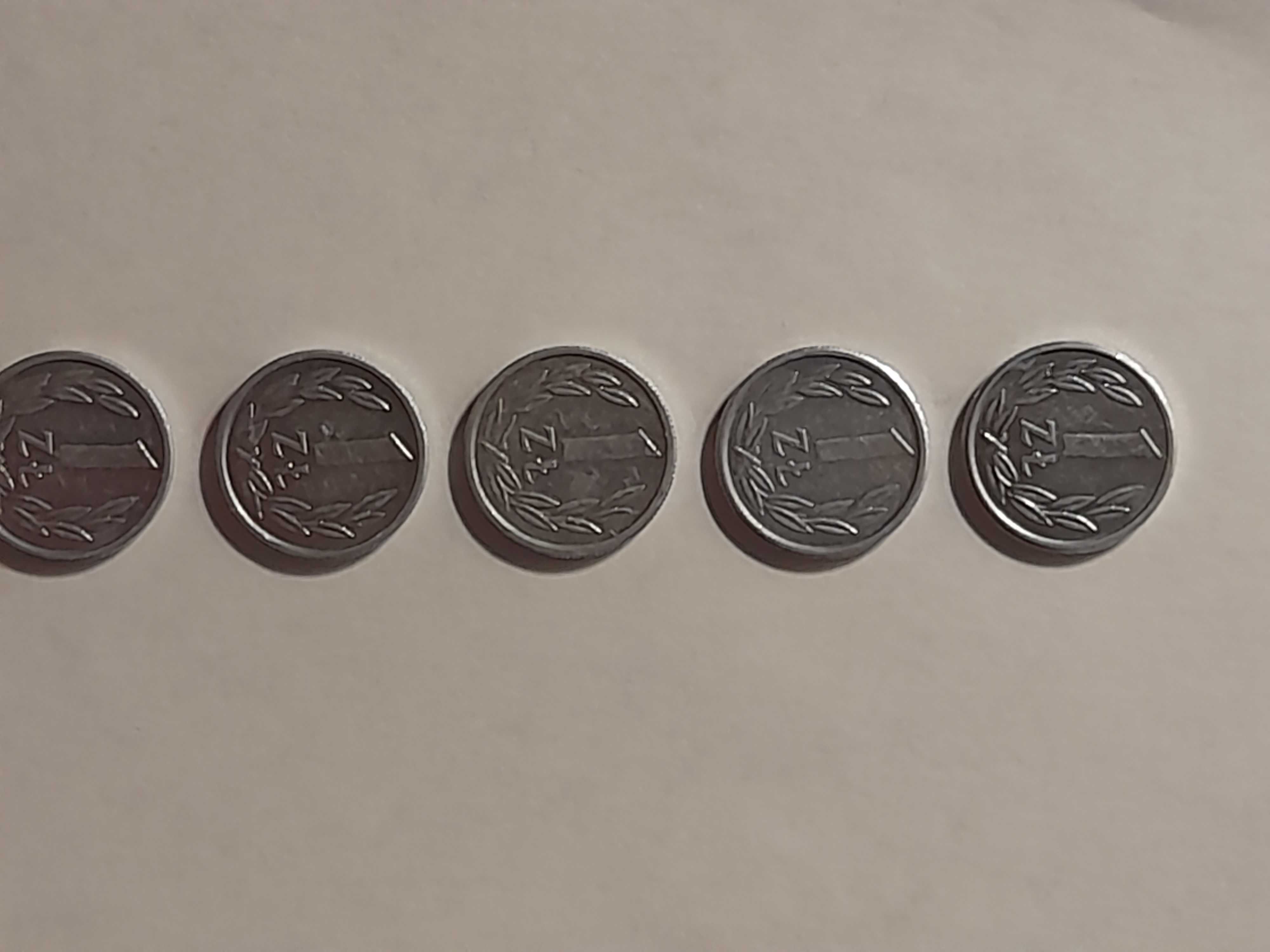 Monety 1 złoty  PRL 1989 rok