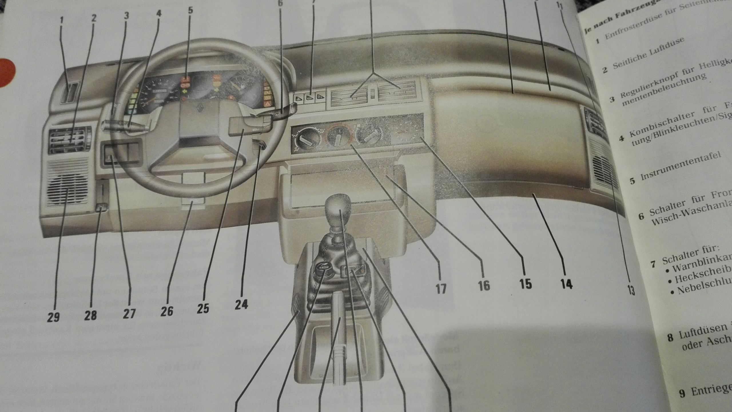 Renault Clio 1 Instrukcja Obslugi Ksiazka 1990