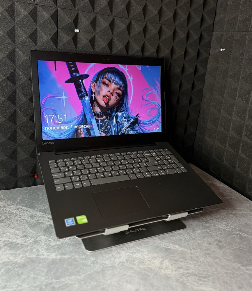 Ігровий Ноутбук Lenovo / NVIDIA MX110 / 12GB DDR4 / SSD + HDD