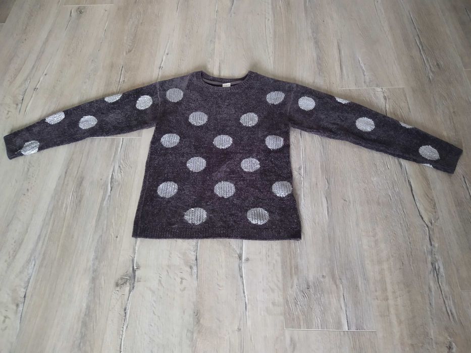 Miły w dotyku SWETEREK sweter C&A dziewczęcy r. 146/152, 10-12 lat