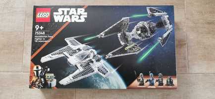 Lego star wars 75348 Mandaloriański Myśliwiec Fang Fighter Nowy