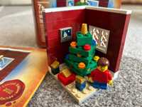 Lego zestaw Christmas tree scene z 2011 roku, limited edition