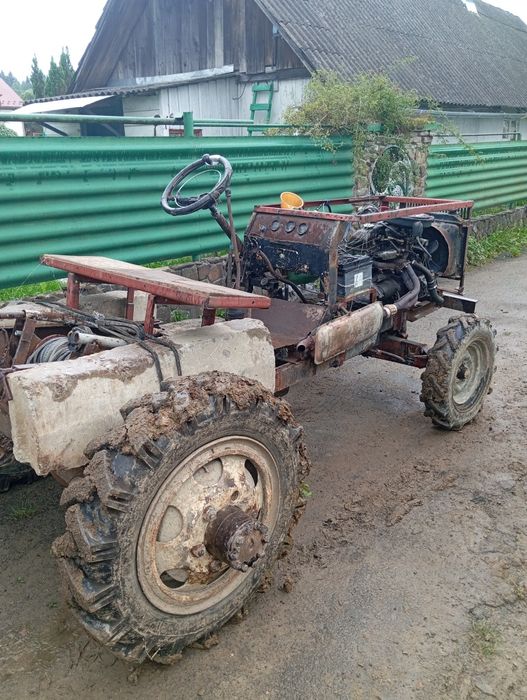 Трактор саморобний