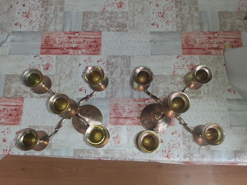 Candelabro 5 velas.