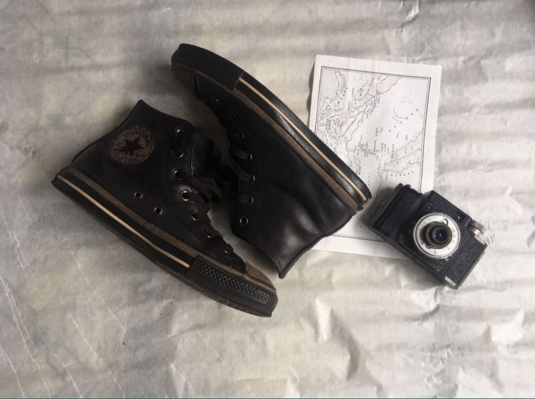 Converse кеды кожаные