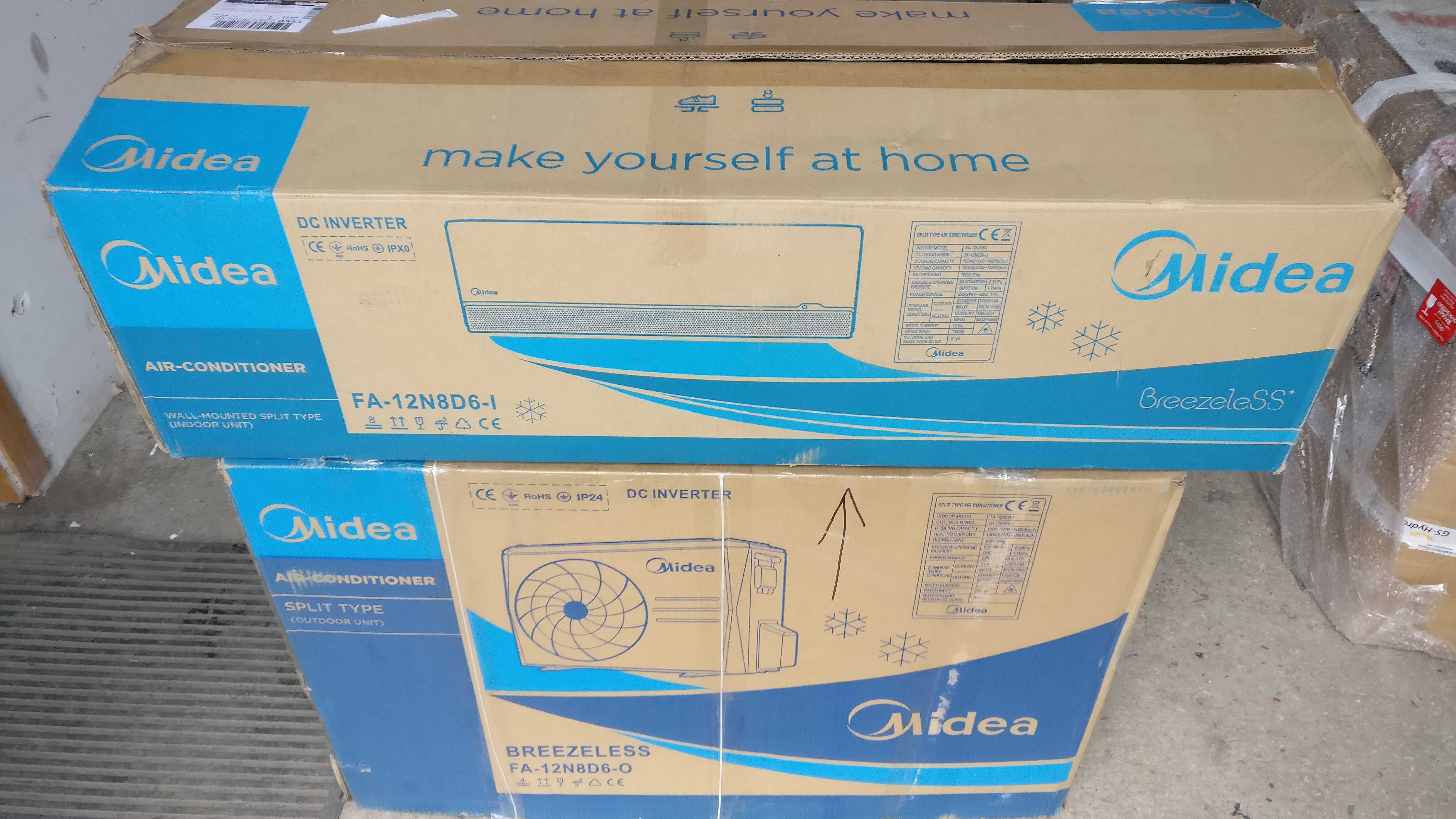Кондиціонер тепловий насос Midea BreezeleSS+ FA-09N8D6-I/FA-09N8D6-O