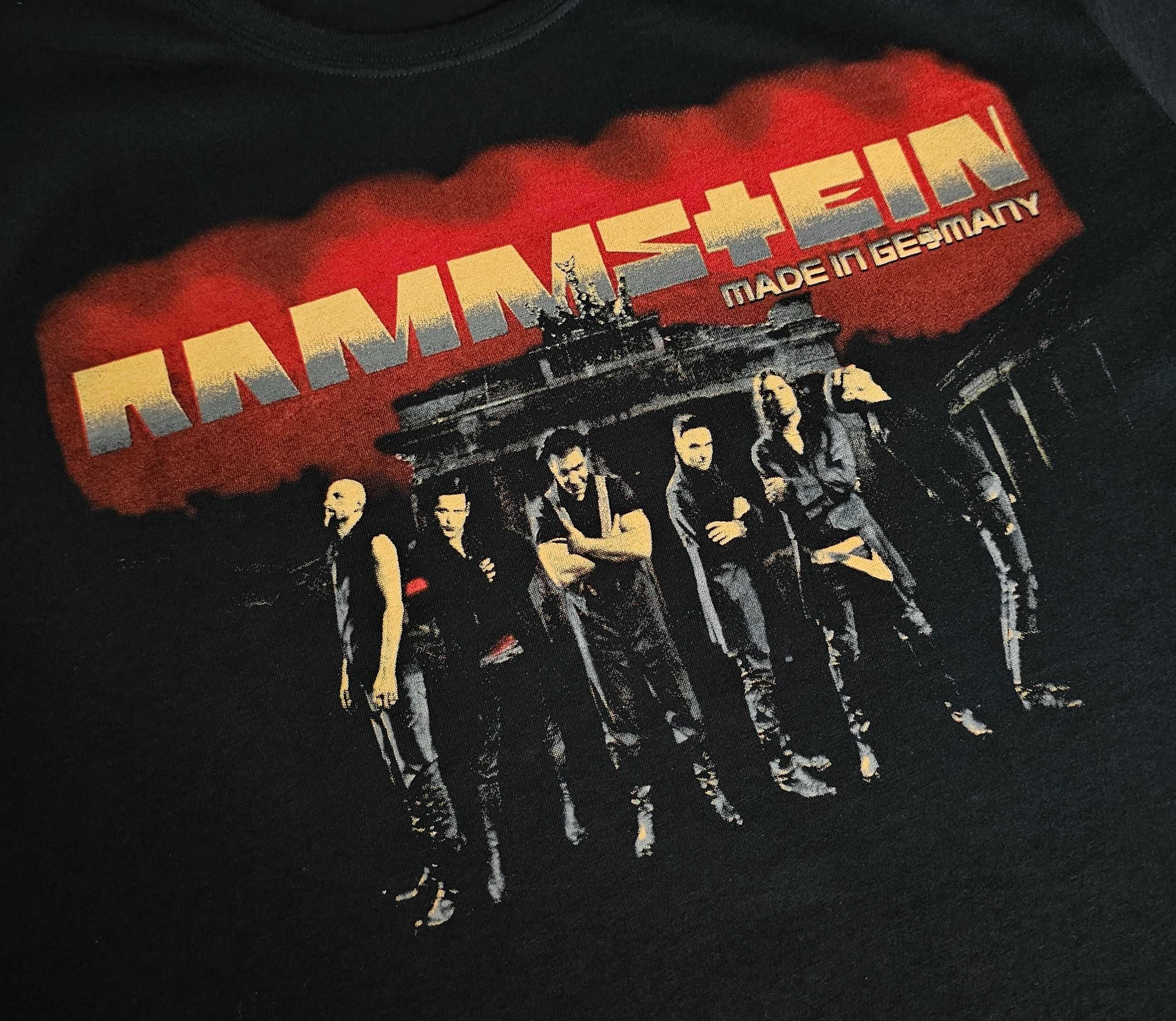 T-shirt nowy Rammstein R+ Till Lindemann big print unisex rozmiar XXL