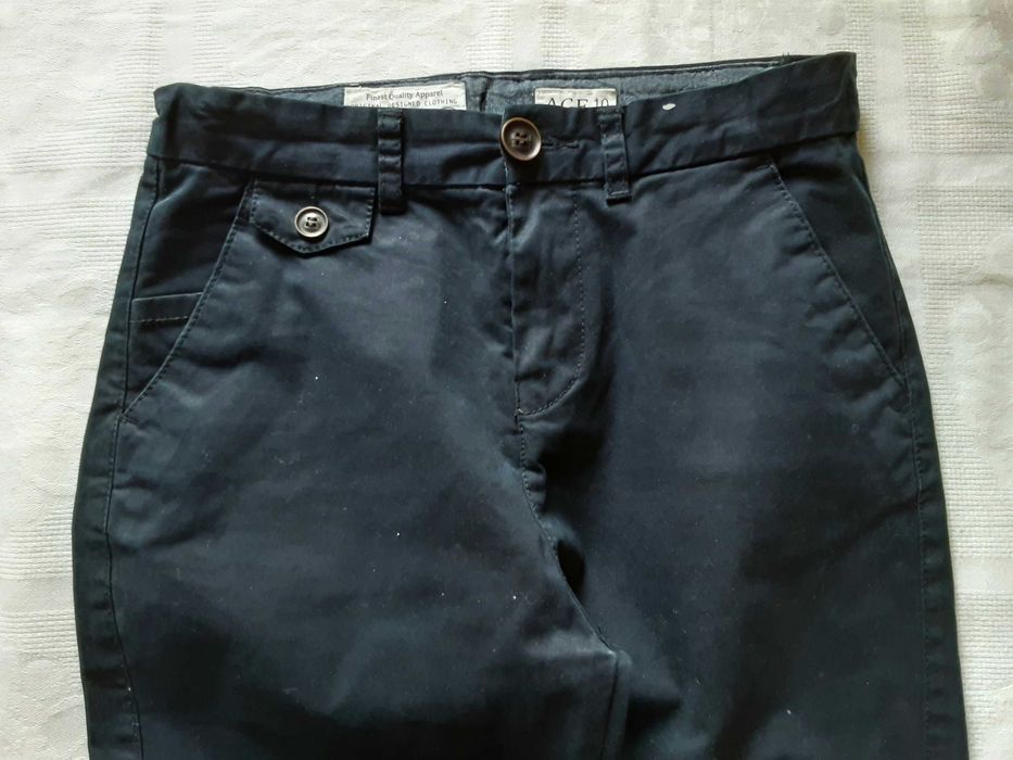 146 152 Matalan eleganckie spodnie granatowe casual