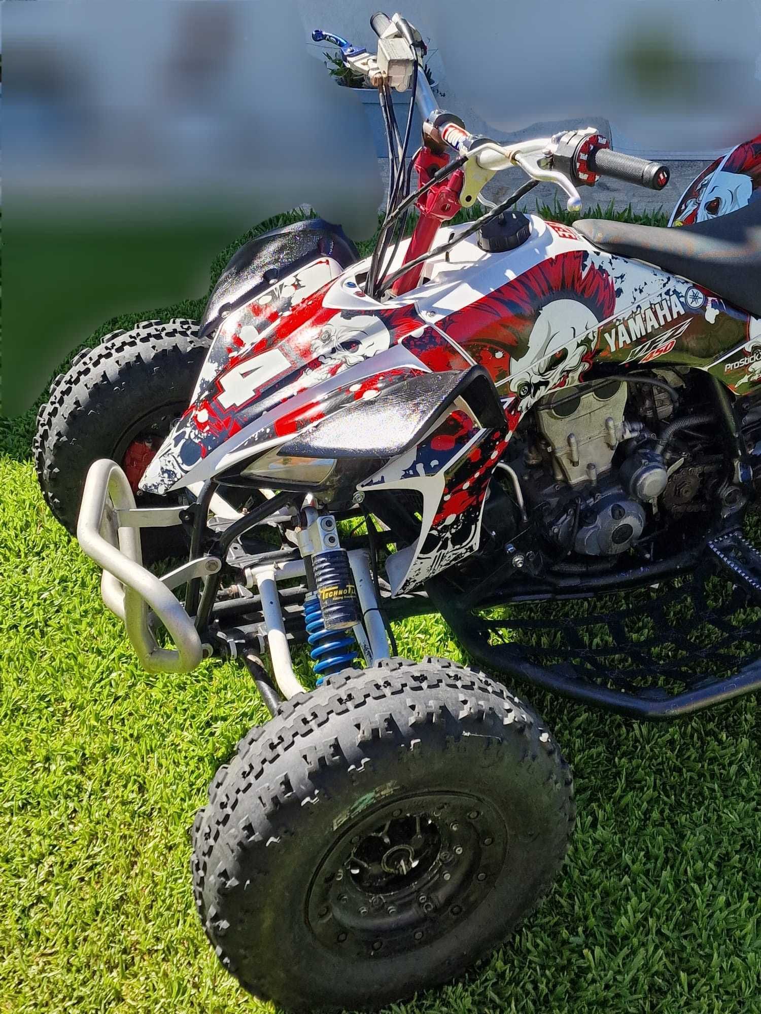 Yamaha yfz 450  matriculada